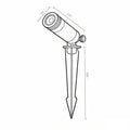 X Style 10W LED Alloy Metal Spotlight
